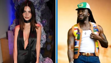 Shaboozey and Emily Ratajkowski