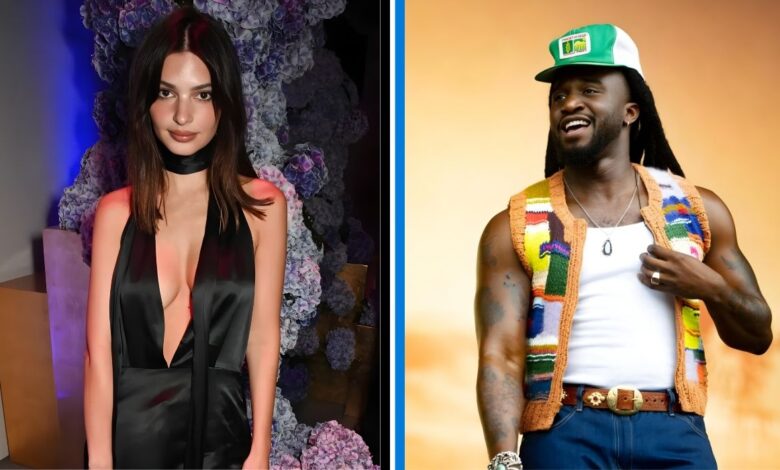 Shaboozey and Emily Ratajkowski