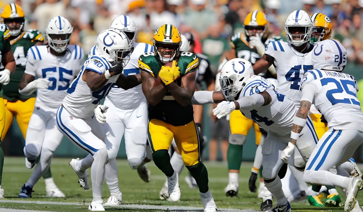Green Bay Packers vs Indianapolis Colts Match Player Stats